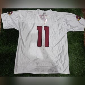 NFL Equipment Arizona Cardinals Larry Fitzgerald #11 Jersey White